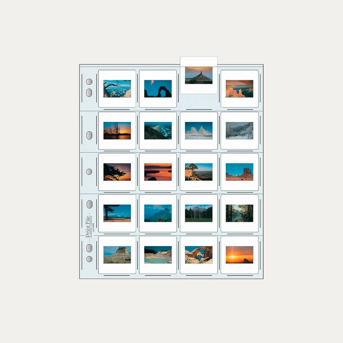 The Print House | Print File 20HB Slide Pages 2×2 (100 Pack)